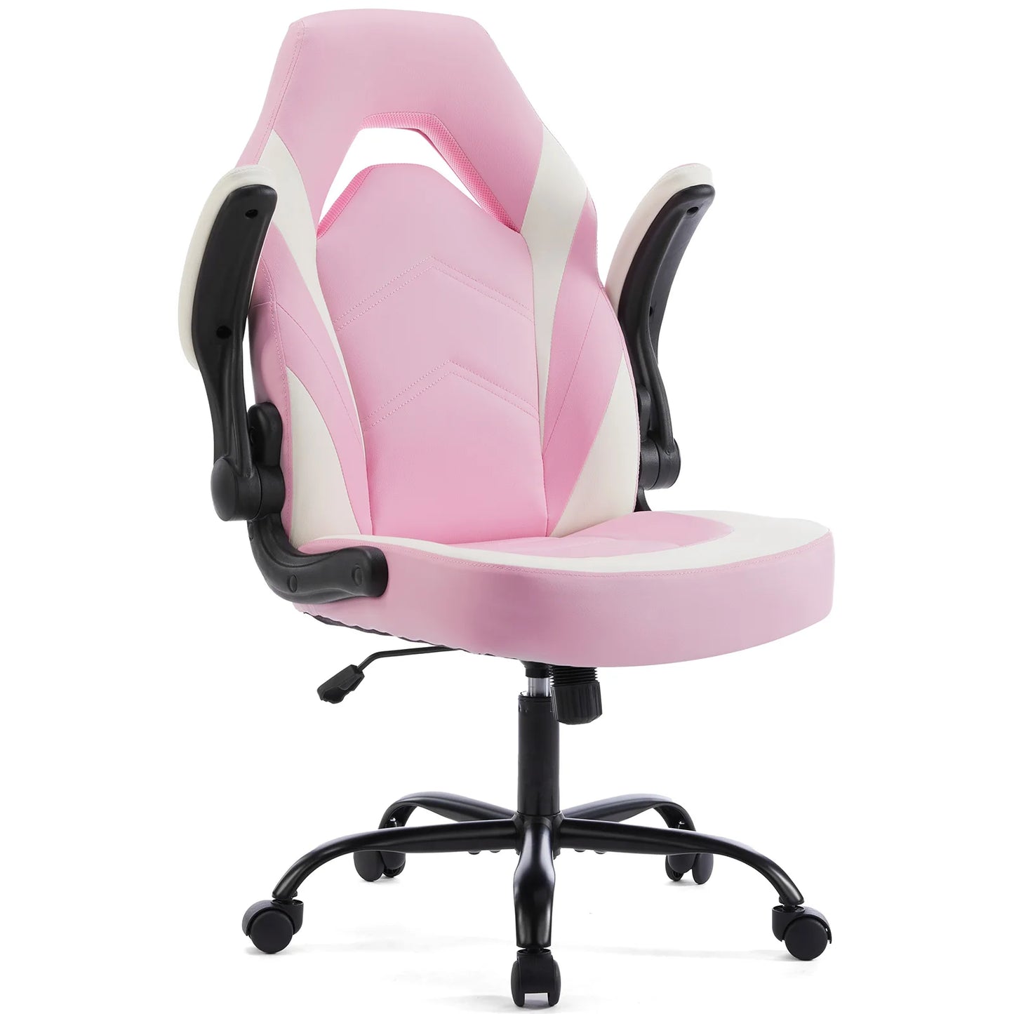 JHK Ergonomic Gaming & Office Chair – Adjustable PU Leather Racing Seat with Flip-Up Armrests | Ideal for Home, Work & Christmas Gift