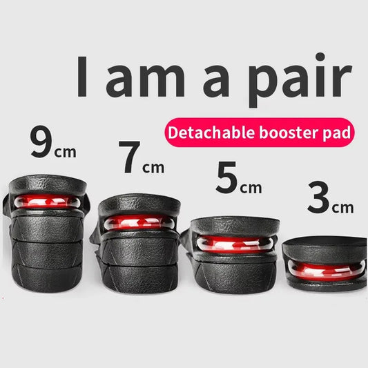Adjustable Height Increase Insoles – 3–9cm Air Cushion Elevator Shoe Inserts for Men & Women