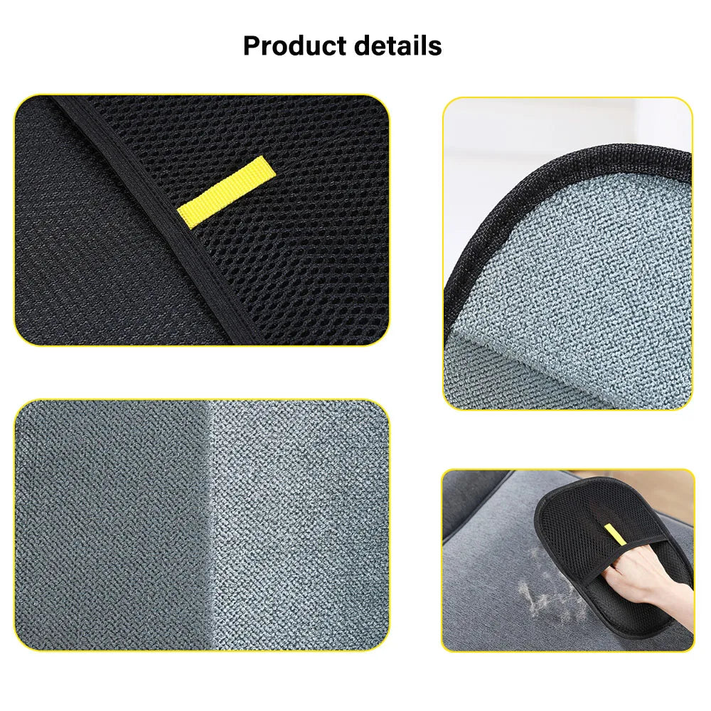 Pet Grooming & Hair Removal Glove – Easily Remove Loose Fur from Pets, Furniture & Clothes